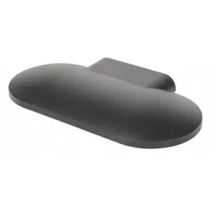 Aplica LED Perete Neagra 300x160mm 12W=108W, lumina calda, cu protectie IP65