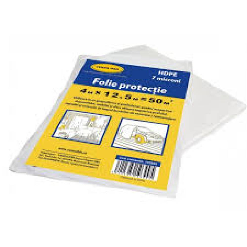 Folie zugravit/ protectie VENUS DSH, HDPE, 4X5m (20 m), 6 microni Folie zugravit/ protectie VENUS DSH, HDPE, 4X5m (20 m), 6 microni