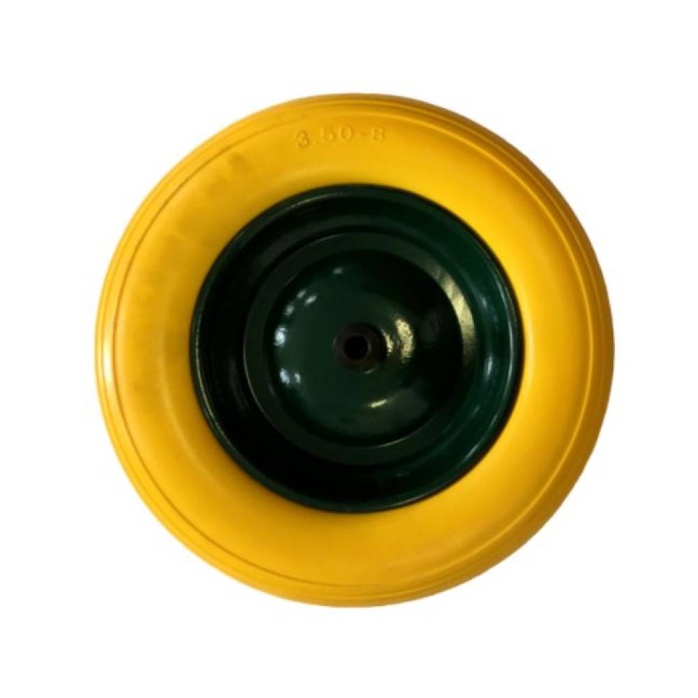 Roata roaba plina din silicon, 3.5x8 Roata roaba plina din silicon, 3.5x8