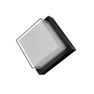 Aplica LED de exterior, 160x160mm, 12W=75W, lumina calda, 1080Lm, IP65