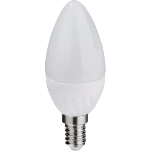 Bec Bl Led Lumanare E14, model C35, 5W=45W, 2700K, lumina calda