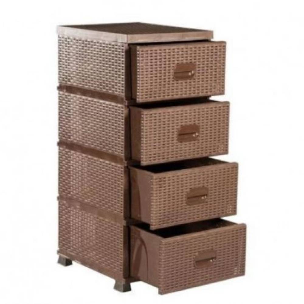 Pachet dulap bucatarie, baie, 4 sertare plastic, tip ratan maro + 3 Servetele bicarbonat si otet Pachet dulap bucatarie, baie, 4 sertare plastic, tip ratan maro + 3 Servetele bicarbonat si otet