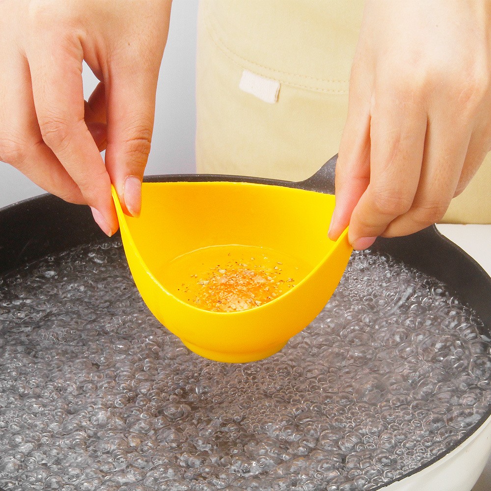 Forme pentru oua posate din silicon, Multicolor 4 buc/ set Forme pentru oua posate din silicon, Multicolor 4 buc/ set