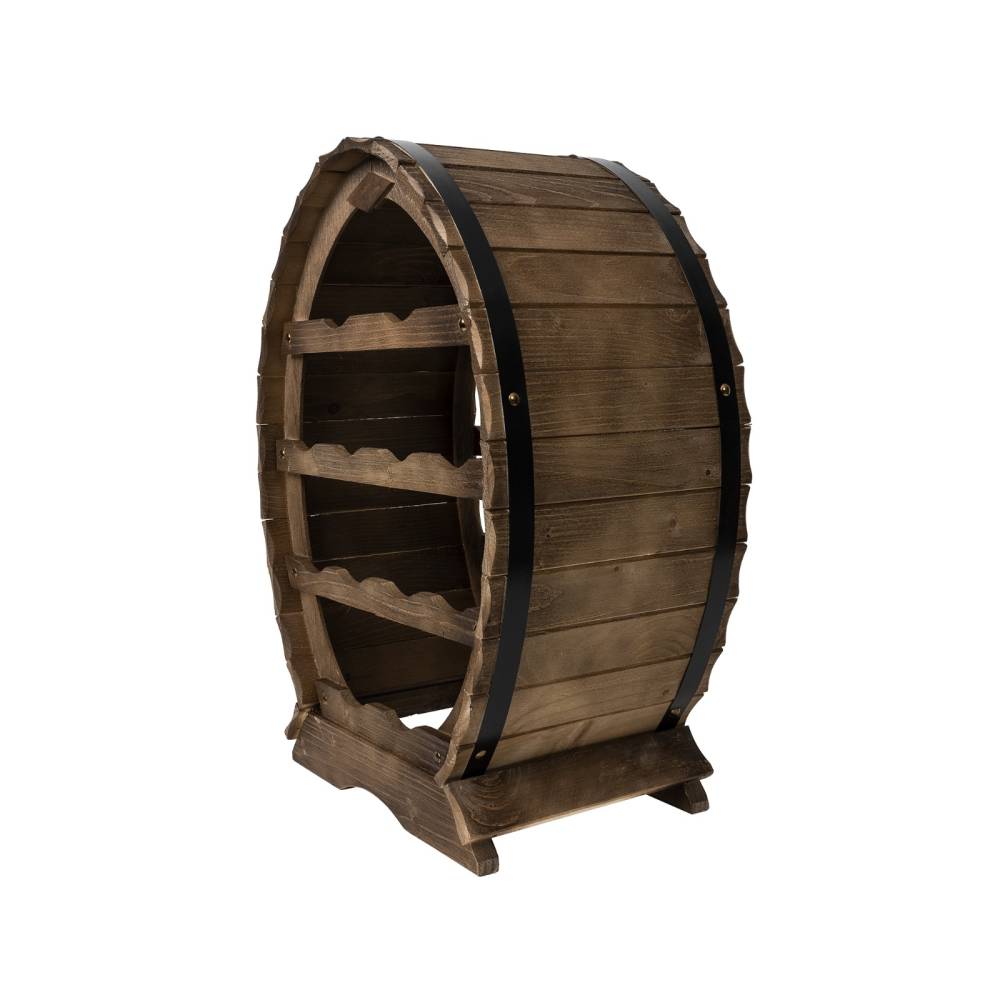 Suport 12 sticle de vin 55cm, din lemn de brad Suport 12 sticle de vin 55cm, din lemn de brad