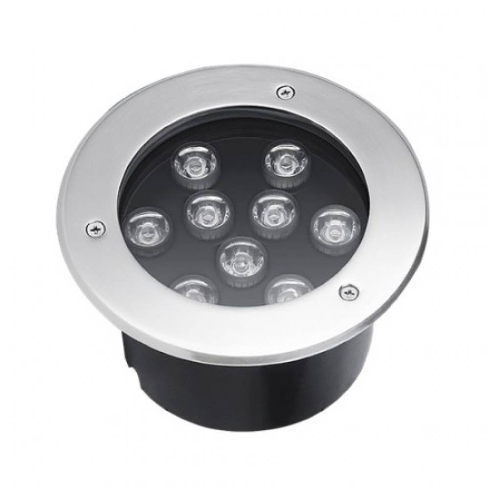 Spot LED pardoseala 9W=45W, Ø160mm, 6400K, lumina rece Spot LED pardoseala 9W=45W, Ø160mm, 6400K, lumina rece