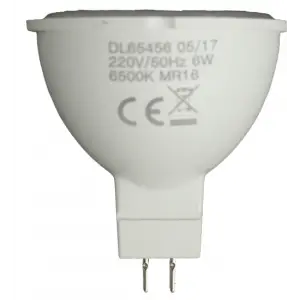 Bec Led Mr16 model R50, 6W=50W, 2700K, lumina calda