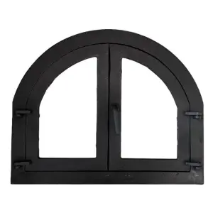 Usa cuptor de gradina cu geam Panama, fonta