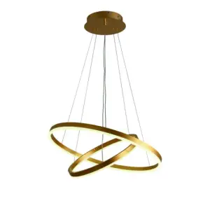 Lustra LED ajustabila, aurie de lux 85 W