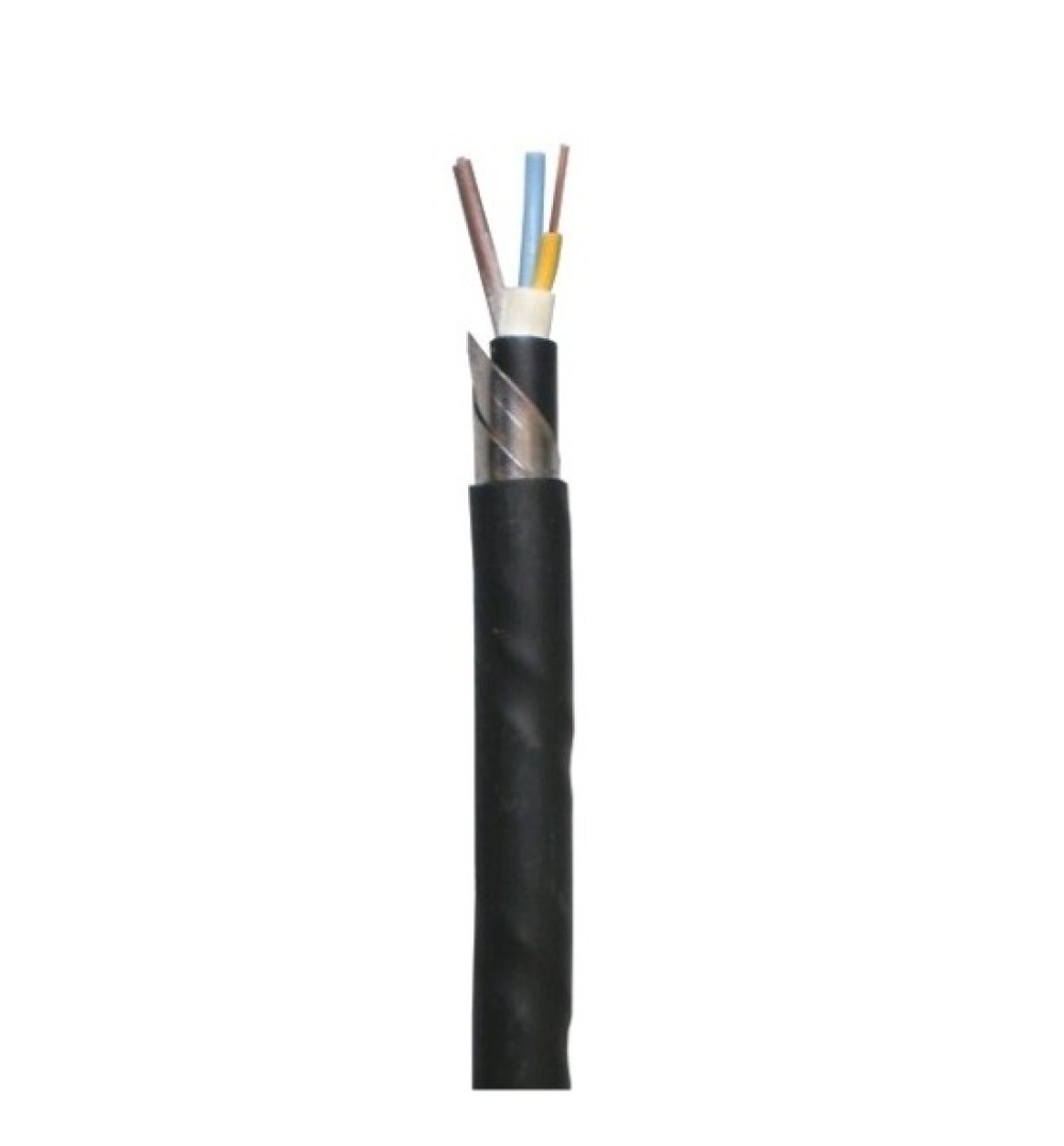 Cablu electric rigid armat cu izolatie pvc CYABY-F 3x1.5mm (tambur)