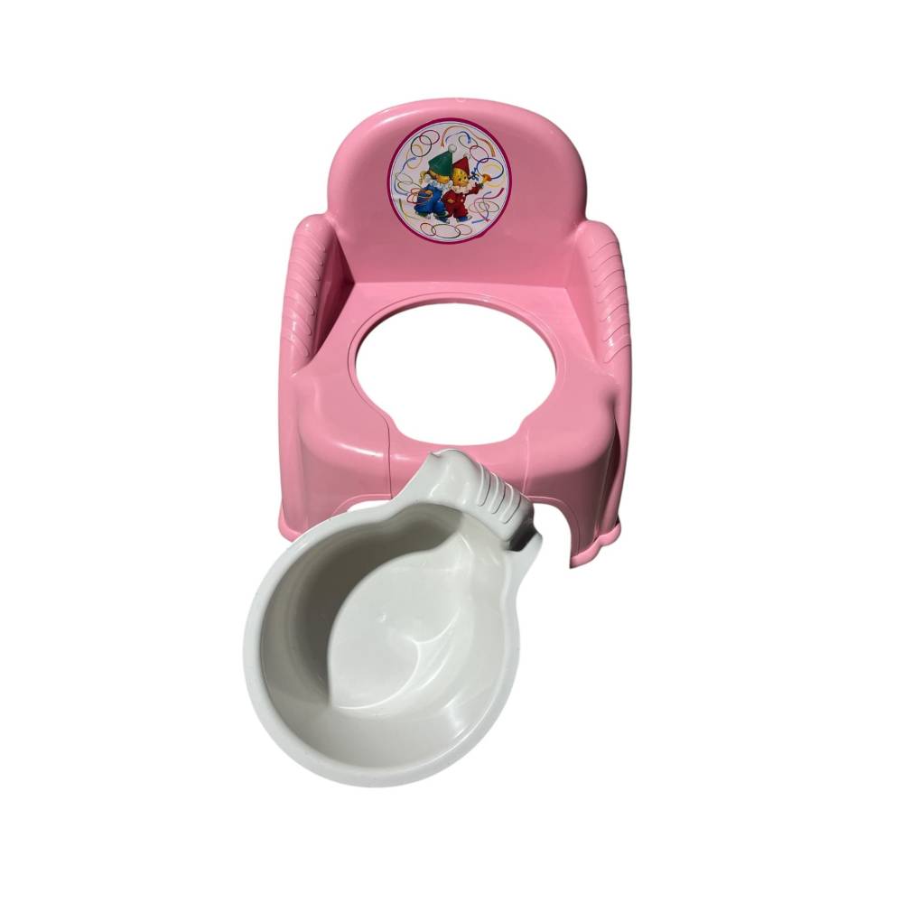 Olita tip scaunel, bebelusi, roz, baza detasabila 28 x 25 x 30 cm Olita tip scaunel, bebelusi, roz, baza detasabila 28 x 25 x 30 cm