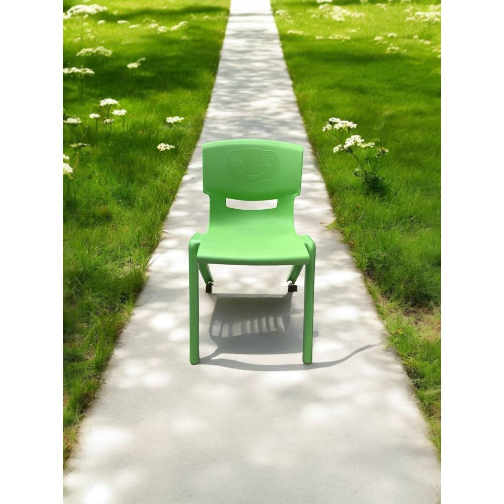 Scaun copil (plastic) gradinita, verde Scaun copil (plastic) gradinita, verde