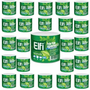 Hartie igienica 2 straturi Elfi, 24role/set, 50m