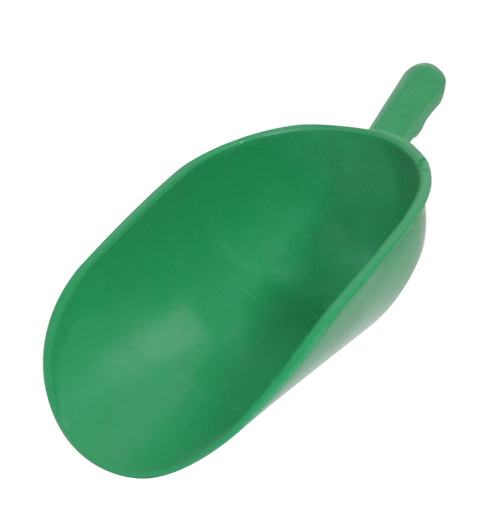 Scafa din plastic verde inchis