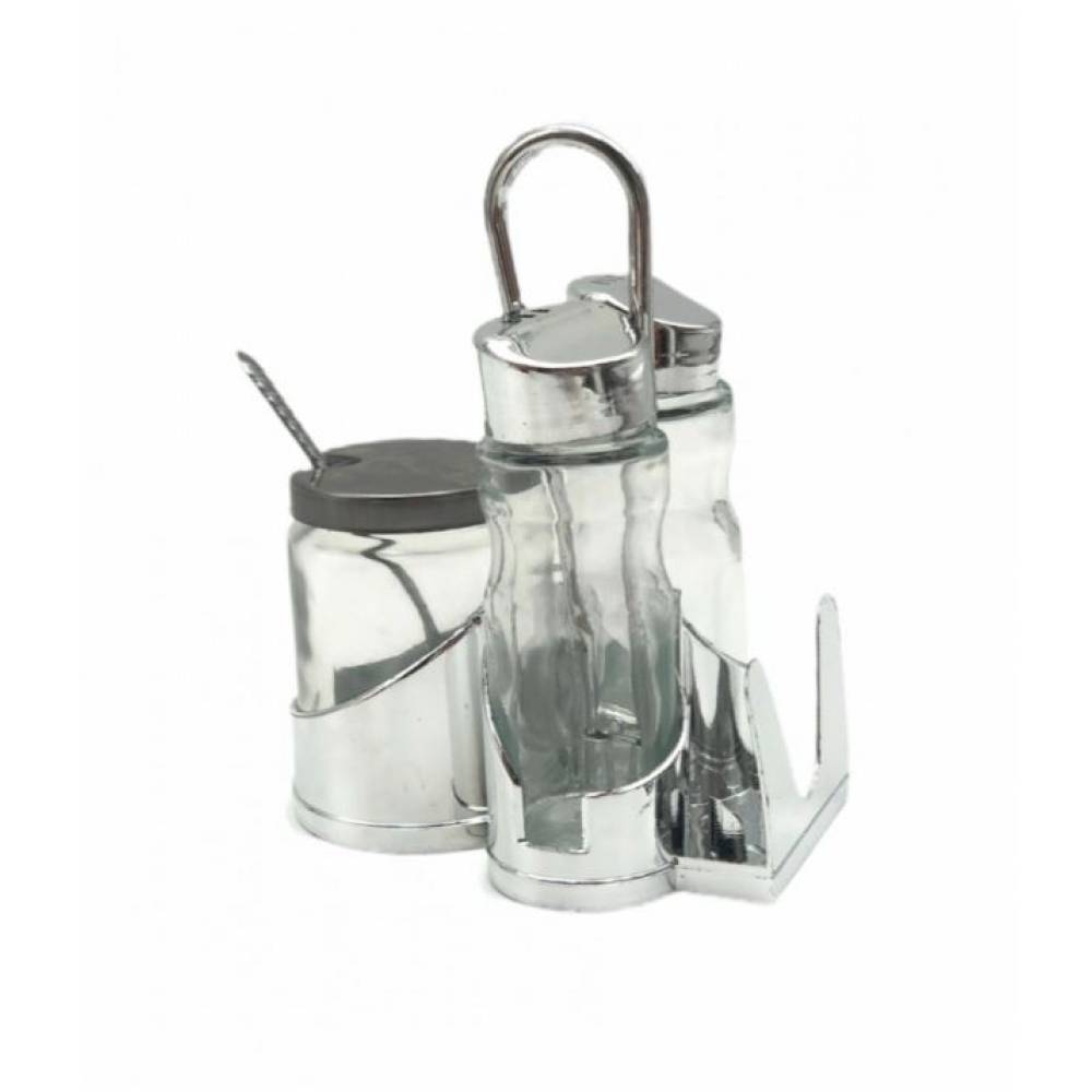 Solnita sare si piper 3 piese, plastic Solnita sare si piper 3 piese, plastic