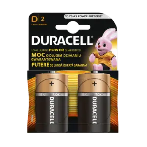 Baterie Duracell R20 Alkalina -2 buc
