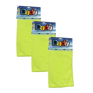 Laveta microfibra diverse culori Dada 30x30cm, 3 buc/set