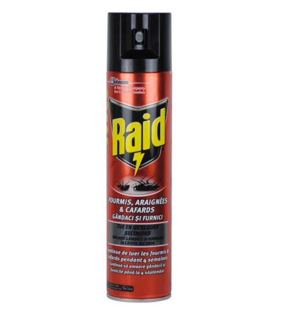 Spray Raid anti-insecte taratoare 400 ml