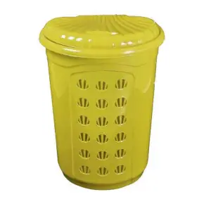 Cos de Rufe STERK Scoica 54L, 46x36x54 cm, Plastic Galben
