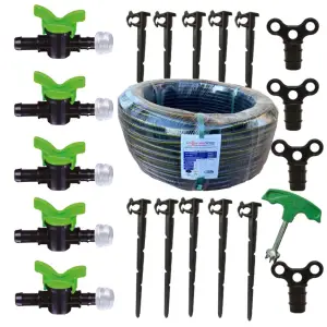 Tub de picurare 20/100m, 76 accesorii