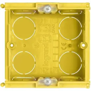 Doza aparat, patrata bticino 502E - 2 module - montaj sub tencuiala