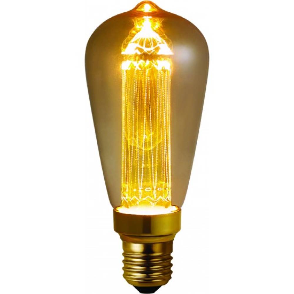 Bec LED SMD Tub lumina calda ST64 2.5W/200lm/2000k E27 Bec LED SMD Tub lumina calda ST64 2.5W/200lm/2000k E27