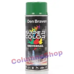 Spray vopsea, Den Braven Super Color, verde, interior / exterior, 400 ml