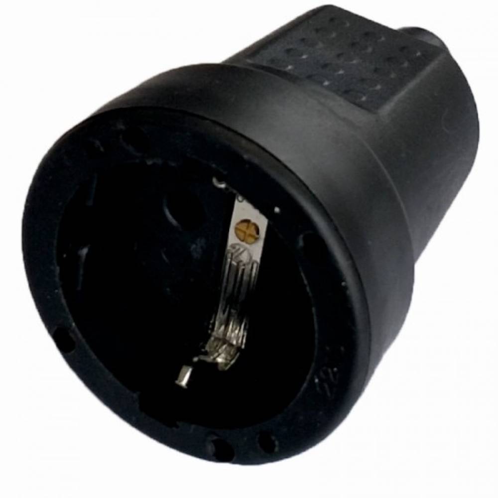 Cupla Cauciuc Neagra Ip20, 250V Cupla Cauciuc Neagra Ip20, 250V