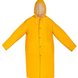 Pelerina de ploaie cu gluga, rezistenta la rupere