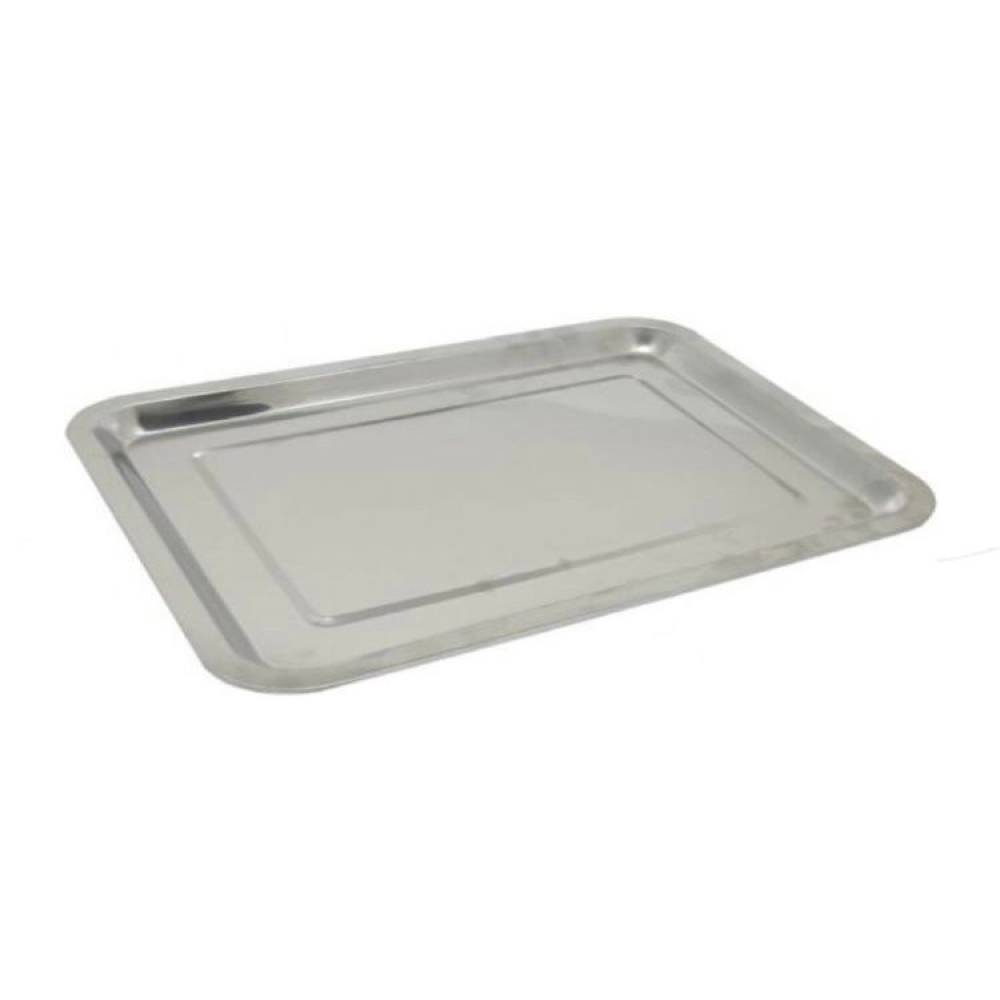 Tava inox pentru servire 36x27cm Tava inox pentru servire 36x27cm