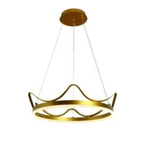 Lustra LED ajustabila, aurie de lux 96 W