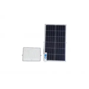 Proiector LED cu Panou Solar si telecomanda 150W/6500k/25500lm