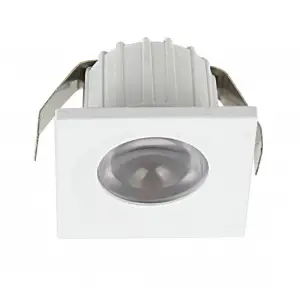 Spot LED Patrat pentru Mobila, 35x35mm, 3W, 6000K, lumina rece