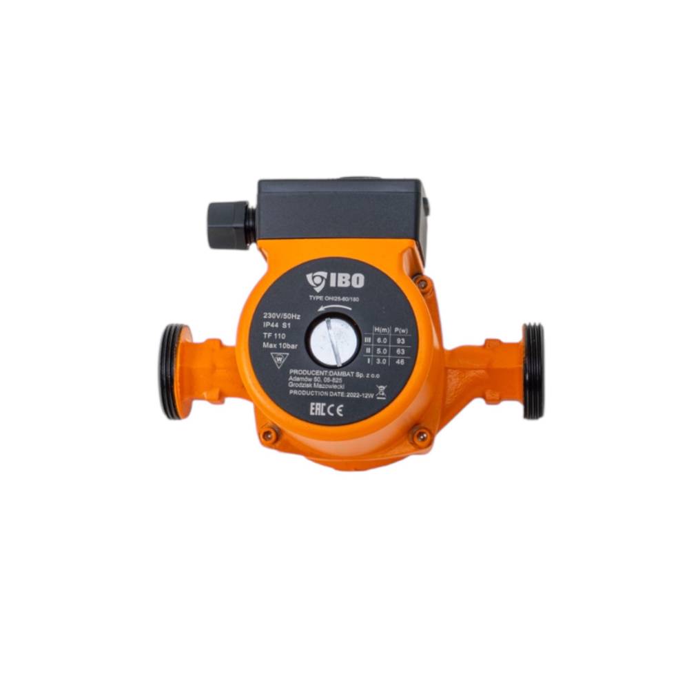 Pompa recirculare centrala 25-80-180. IBO Pompa recirculare centrala 25-80-180. IBO