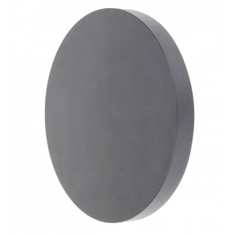 Aplica LED Perete Biscuit Gri 12W, lumina calda, cu protectie IP65 Aplica LED Perete Biscuit Gri 12W, lumina calda, cu protectie IP65