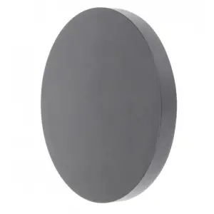 Aplica LED Perete Biscuit Gri 12W, lumina calda, cu protectie IP65