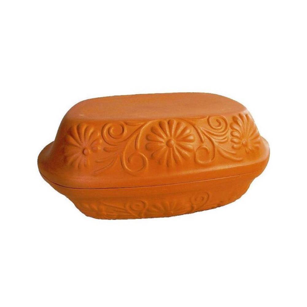 Oala din Lut cu capac pentru sarmale 3 L, 30x21x13cm Oala din Lut cu capac pentru sarmale 3 L, 30x21x13cm