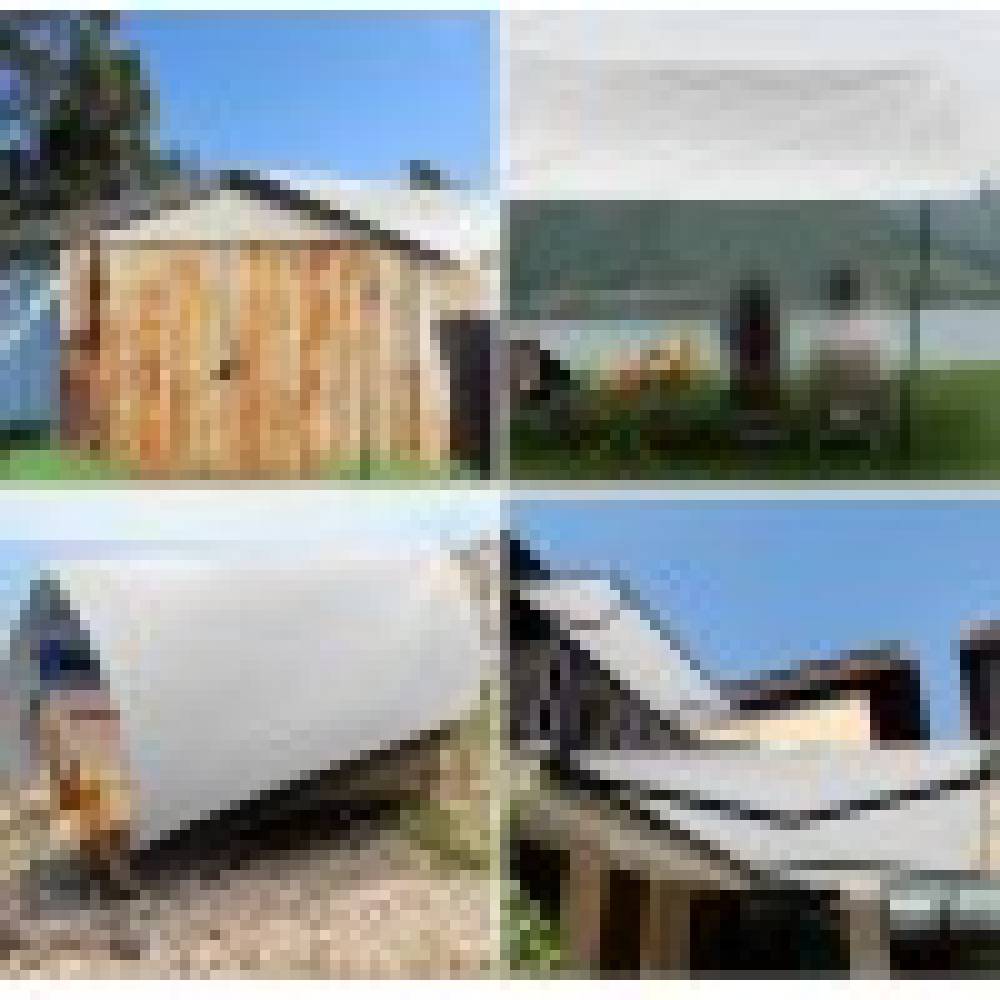 Prelata impermeabila alba 4 x 5m, 185g/mp groasa Prelata impermeabila alba 4 x 5m, 185g/mp groasa